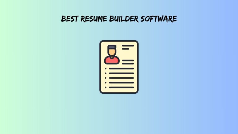 Best Resume Builder Software