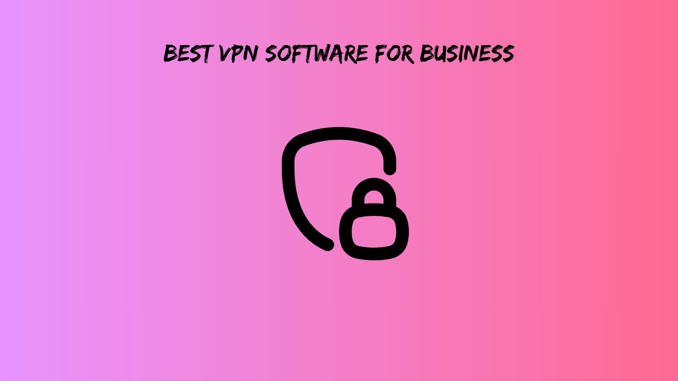 Best VPN Software for Business