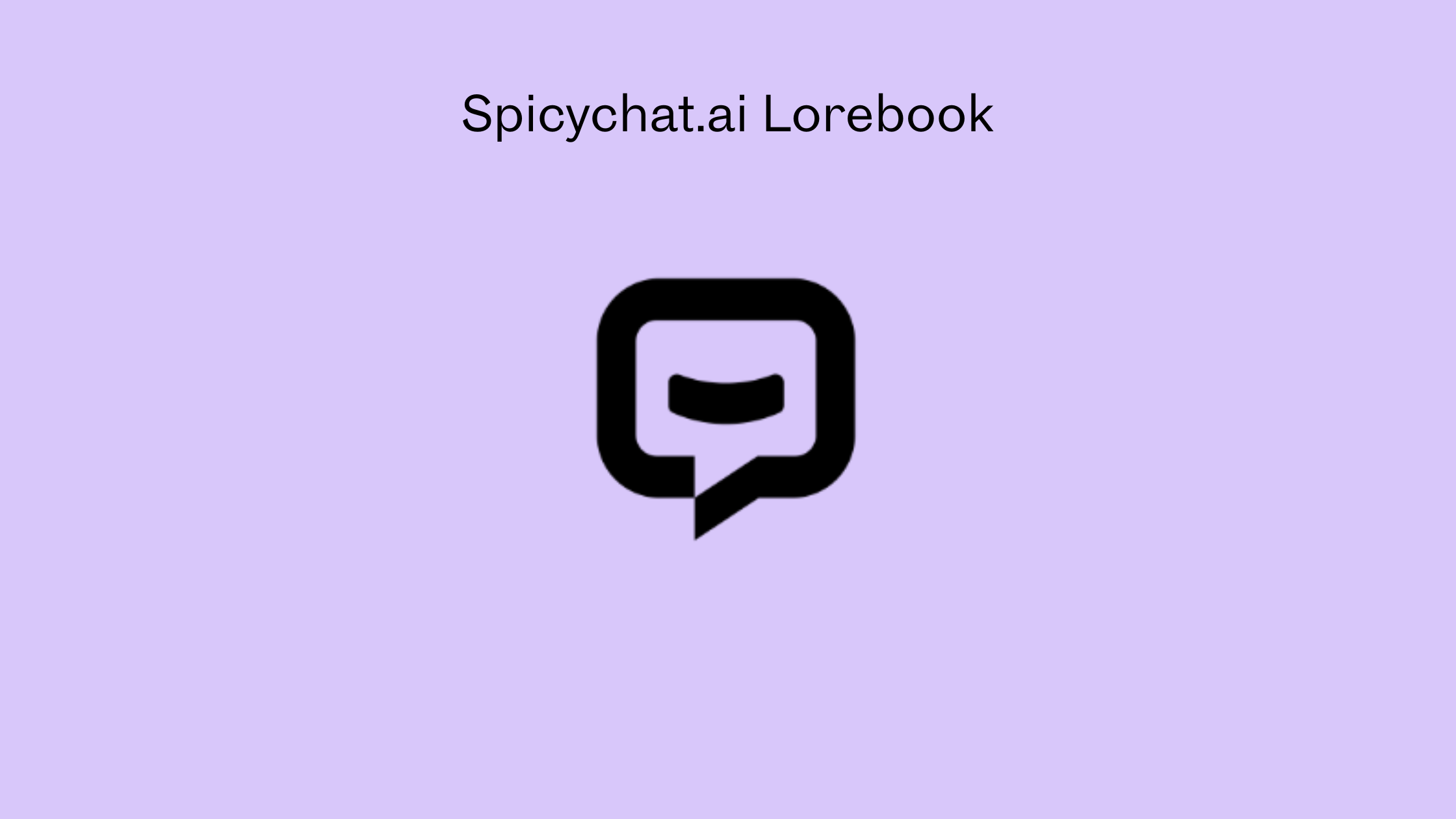 Spicychat.ai Lorebook