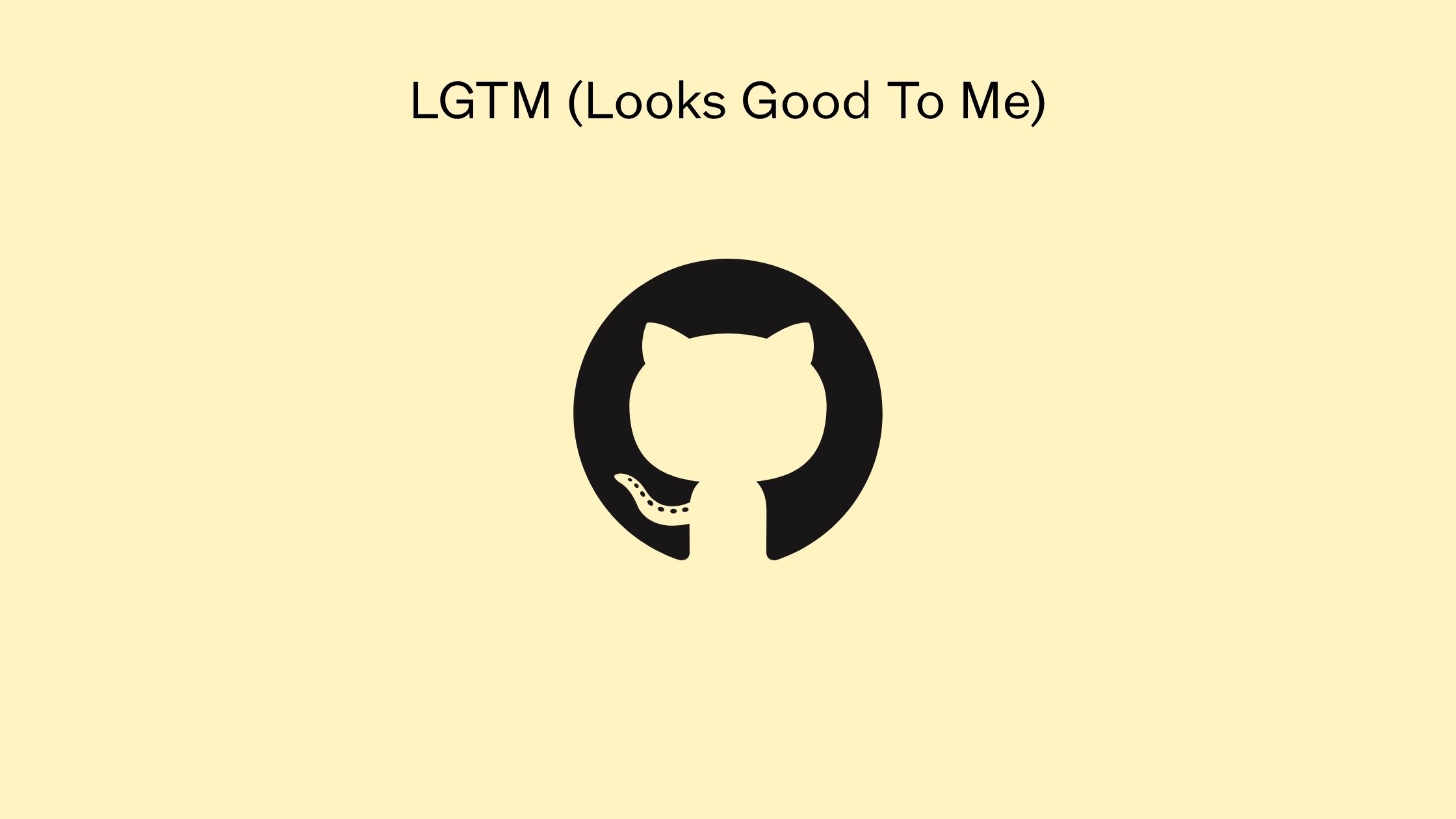 LGTM