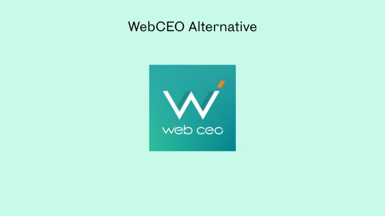 WebCEO Alternative