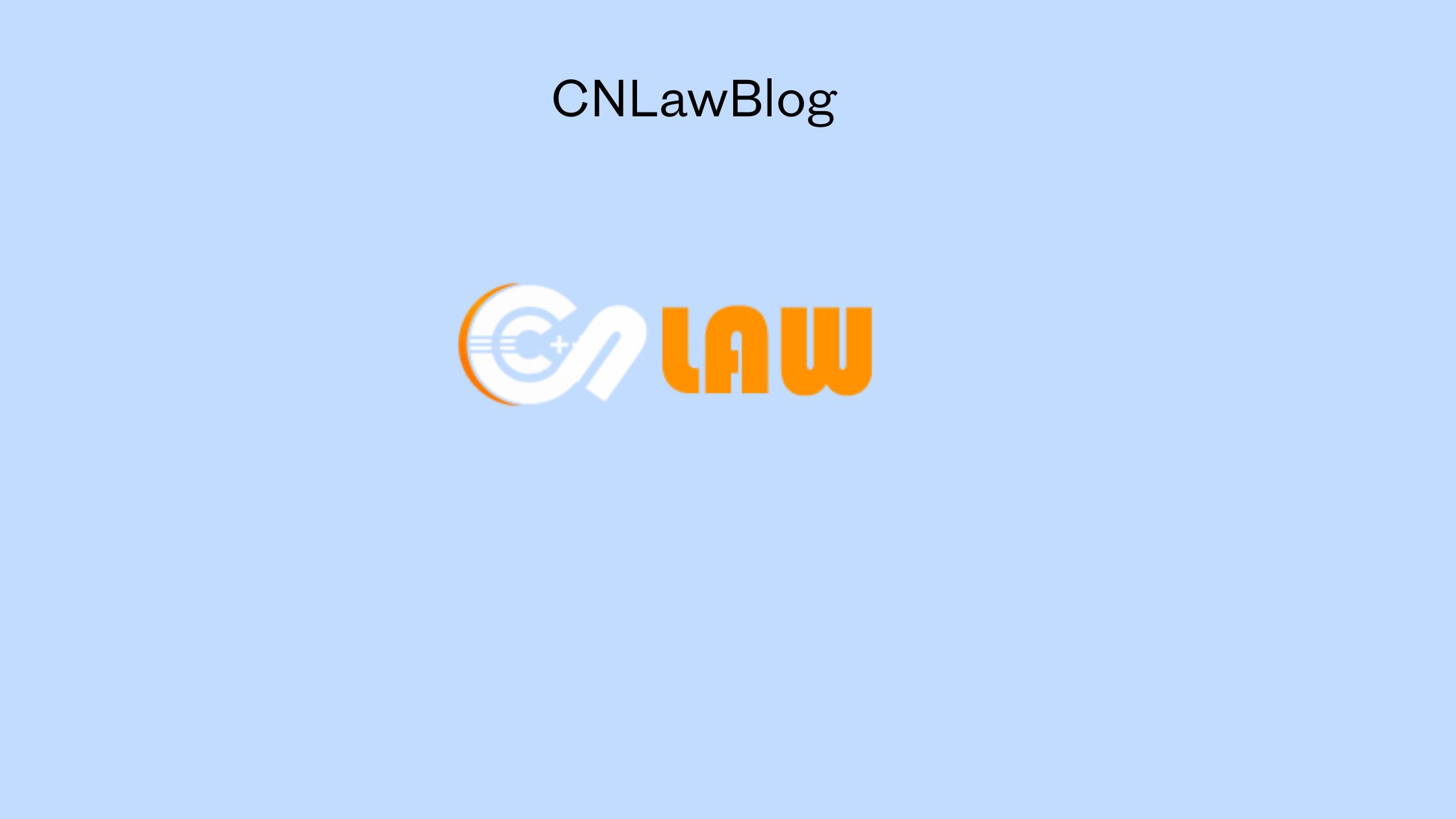 CNLawBlog