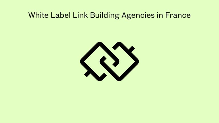 White Label Link Building Agencies in France