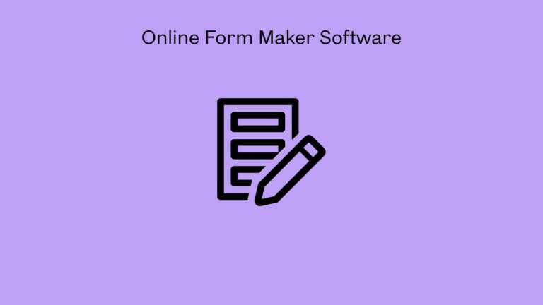 Best Online Form Maker Software