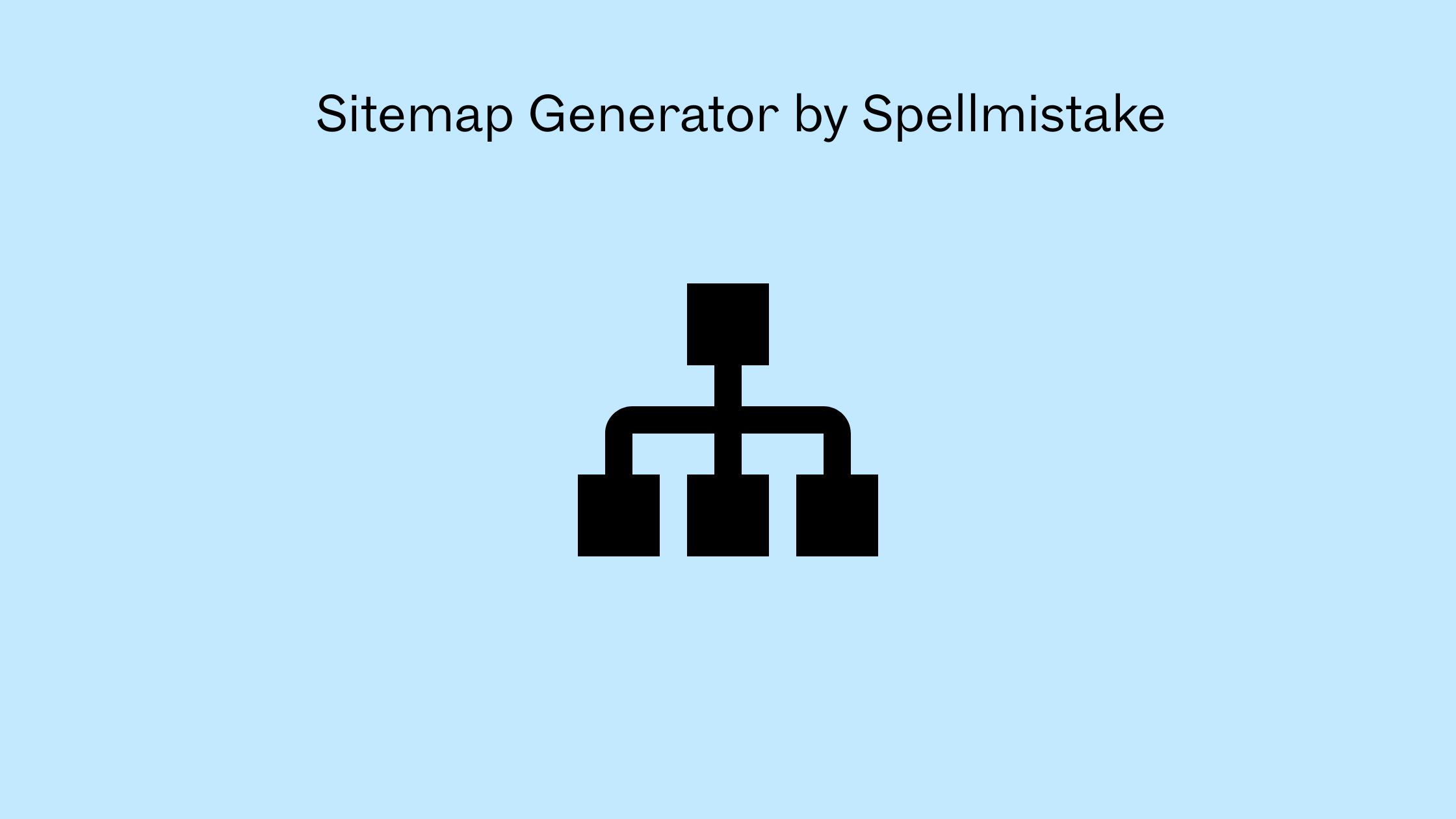 Sitemap Generator by Spellmistake