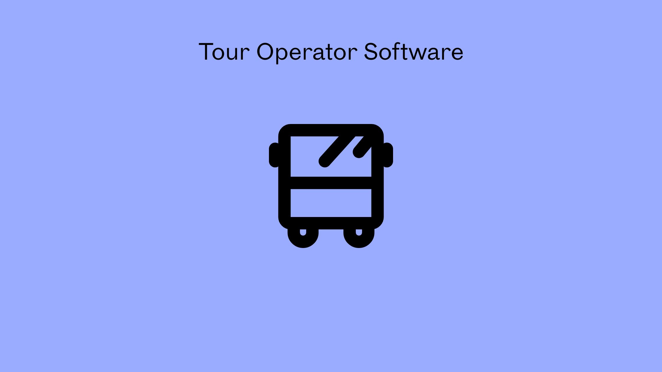 Tour Operator Software