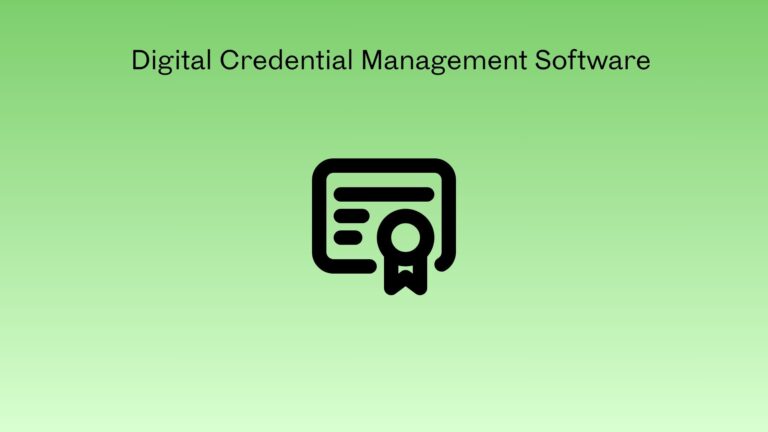 Digital Credential Management Software