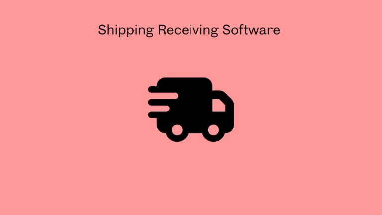 Shipping Receiving Software
