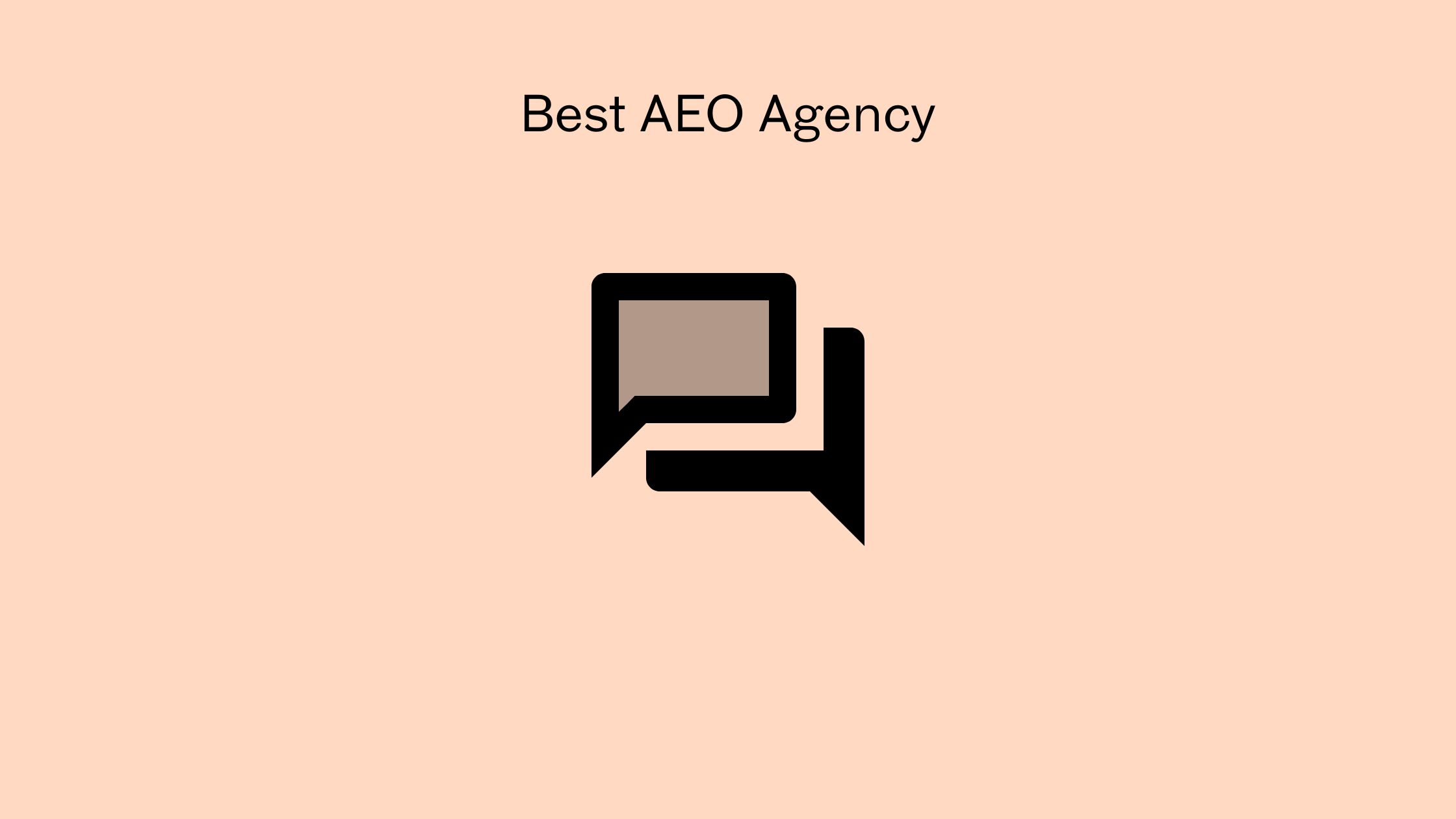 Best AEO Agency